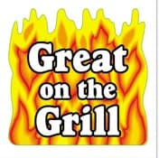 Label Great On The Grill 1000/Roll