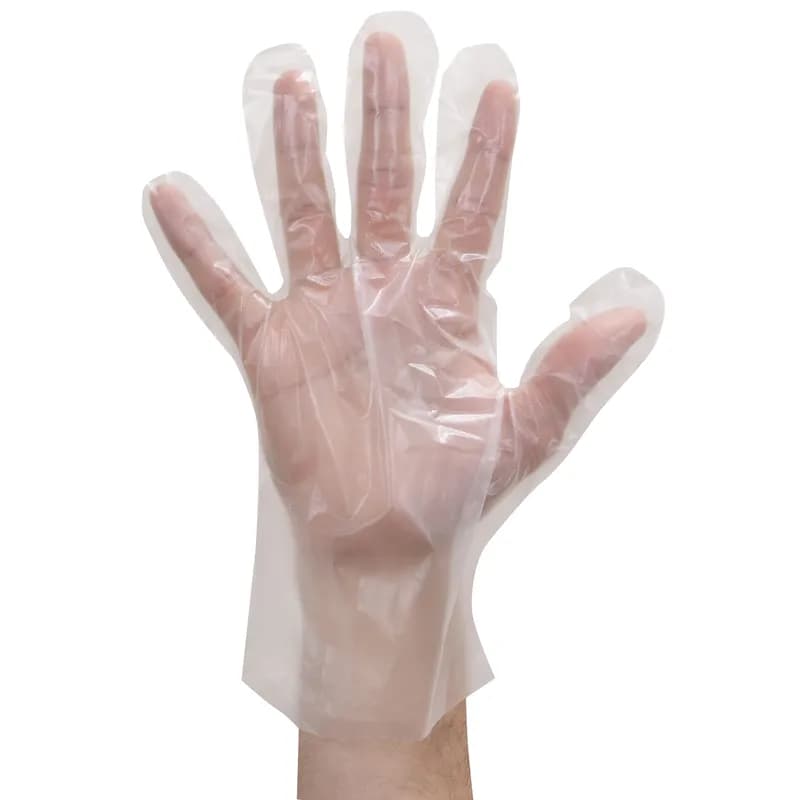 Gloves Small (SM) Cast Unoriented Polypropylene (CPP) Synthetic Hybrid 1000/Case