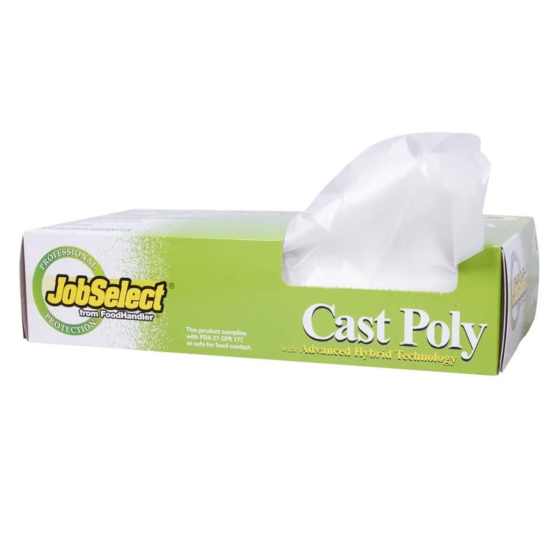 Gloves Small (SM) Cast Unoriented Polypropylene (CPP) Synthetic Hybrid 1000/Case