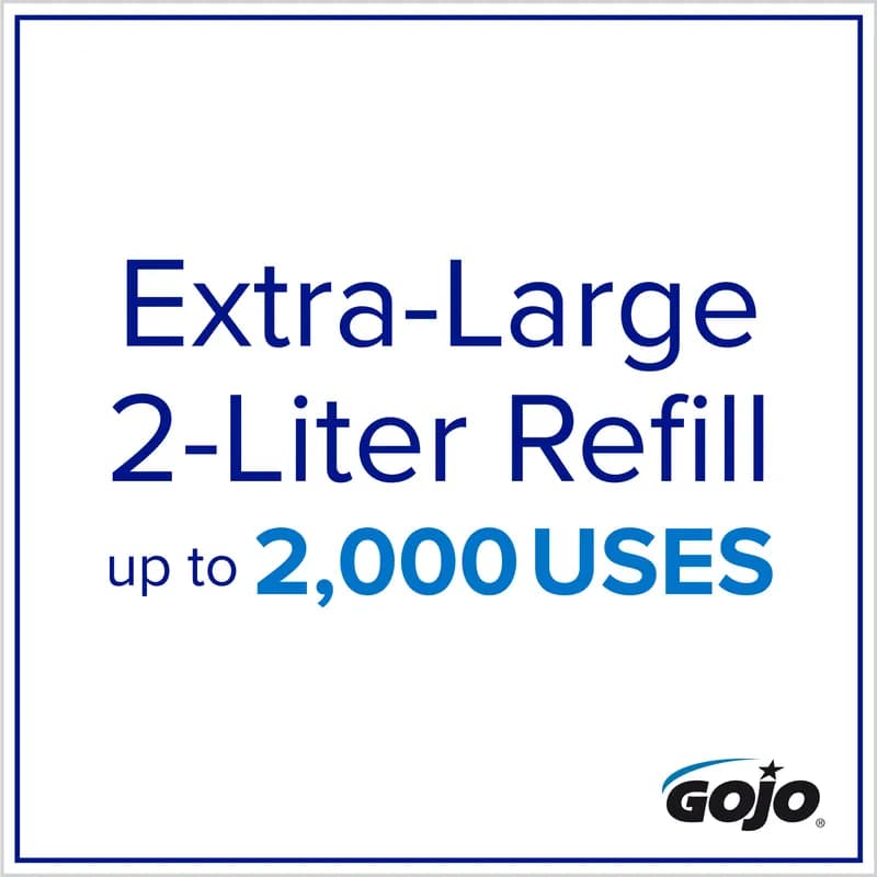 GOJO® FMX-20 Soap Dispenser Foam 2000 mL 11.66X6.5X4.68 IN Black Chrome Push Style Surface Mount 1/Each