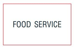 M1155 Food Service Label Black 16 Sleeves/Case