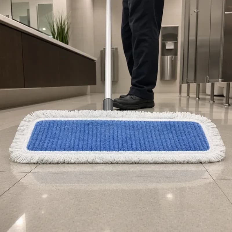 Wet Mop 18 IN Microfiber Fringe Sweep Pad 1/Each