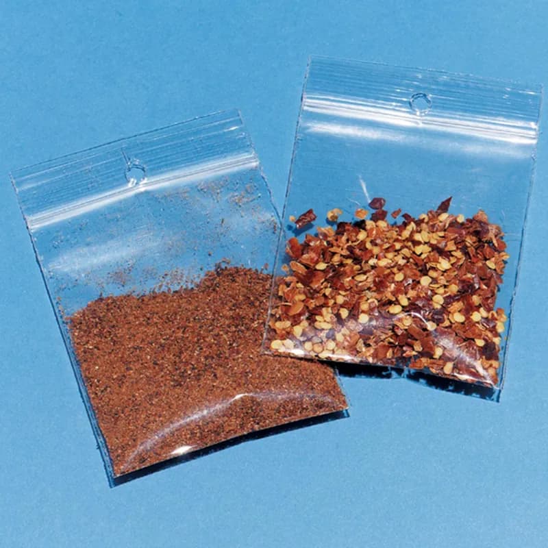 Bag 6X8 IN Polypropylene (PP) 2MIL Clear With Seal Top Closure Hang Hole 1000/Case