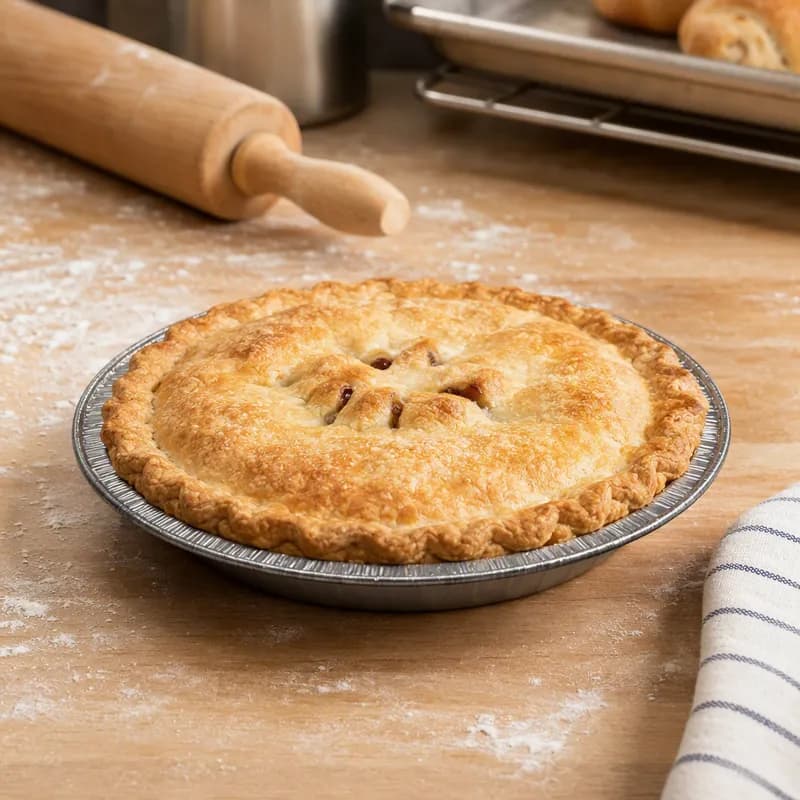 Pie Pan 8 IN Black 1000/Case