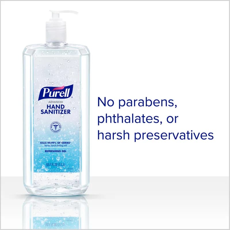 Purell® Hand Sanitizer 1.5 L 3.9X3.57X9.8 IN Clean Scent 4/Case