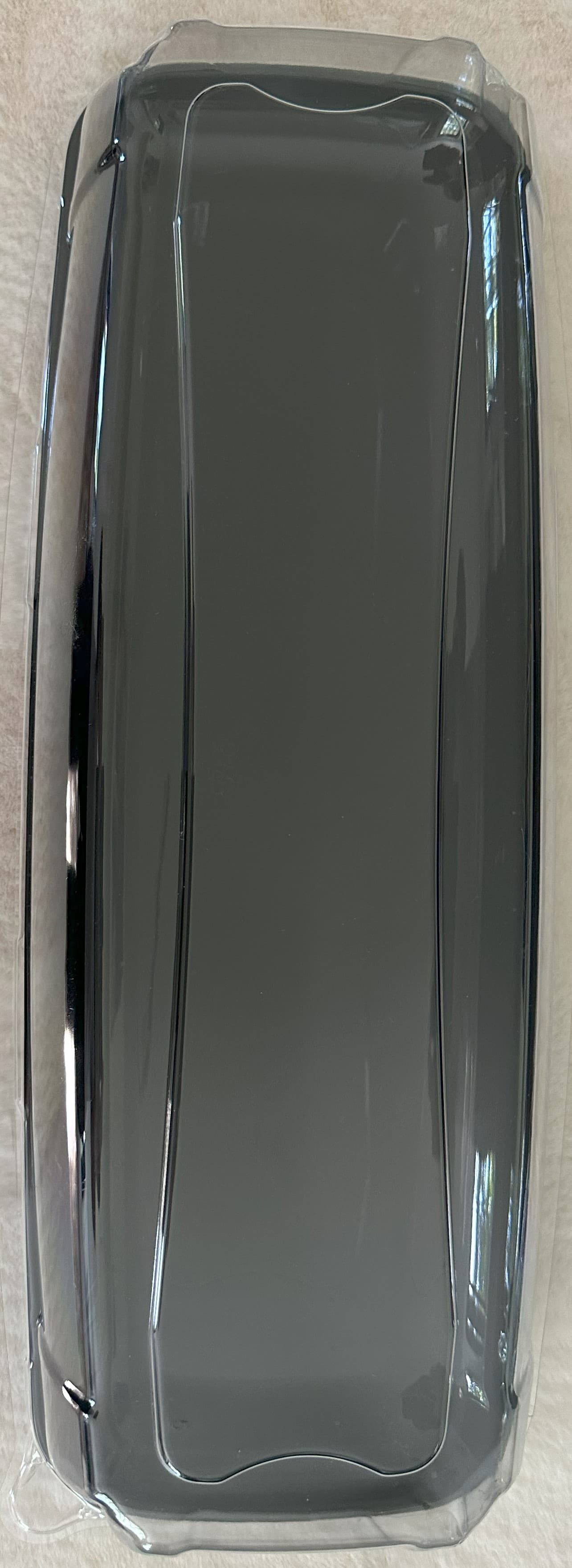 Lid 17.5X6 IN PET Clear Rectangle For Container 25/Case