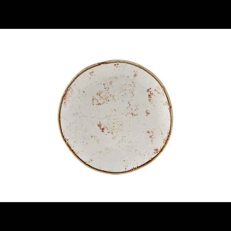 TuxTrendz Artisan Geode Plate 6.5 IN China Agave Round Fully Vitrified 24/Case