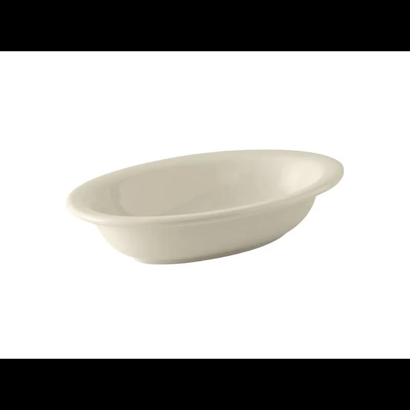 Vegetable Bowl 30 OZ China Eggshell Oval Fully Vitrified Oven Safe Dishwasher Safe Microwave Oven Safe 12/Case