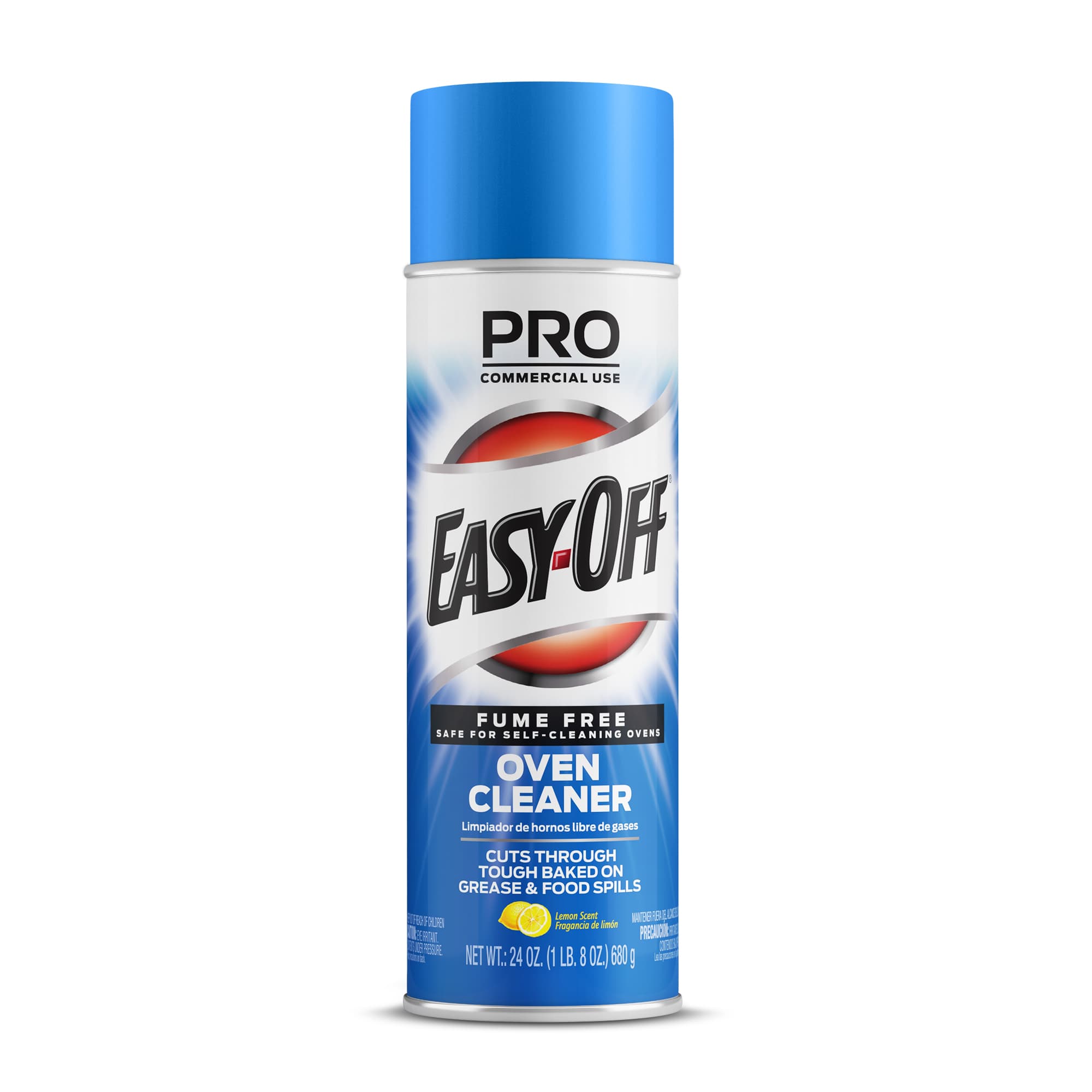 Easy-Off® Lemon Oven Cleaner 24 OZ Foam Aerosol Spray Fume Free 6/Carton