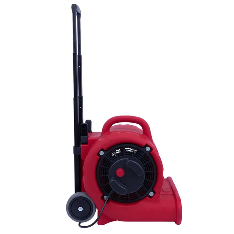 Sanitaire® DRY TIME® Air Mover 19.29X21.26X20.43 IN 19.29IN 4.5 Amp 3900 fpm With 25FT Cord Wheels 3 Speed Settings 1 Handle 1/Each