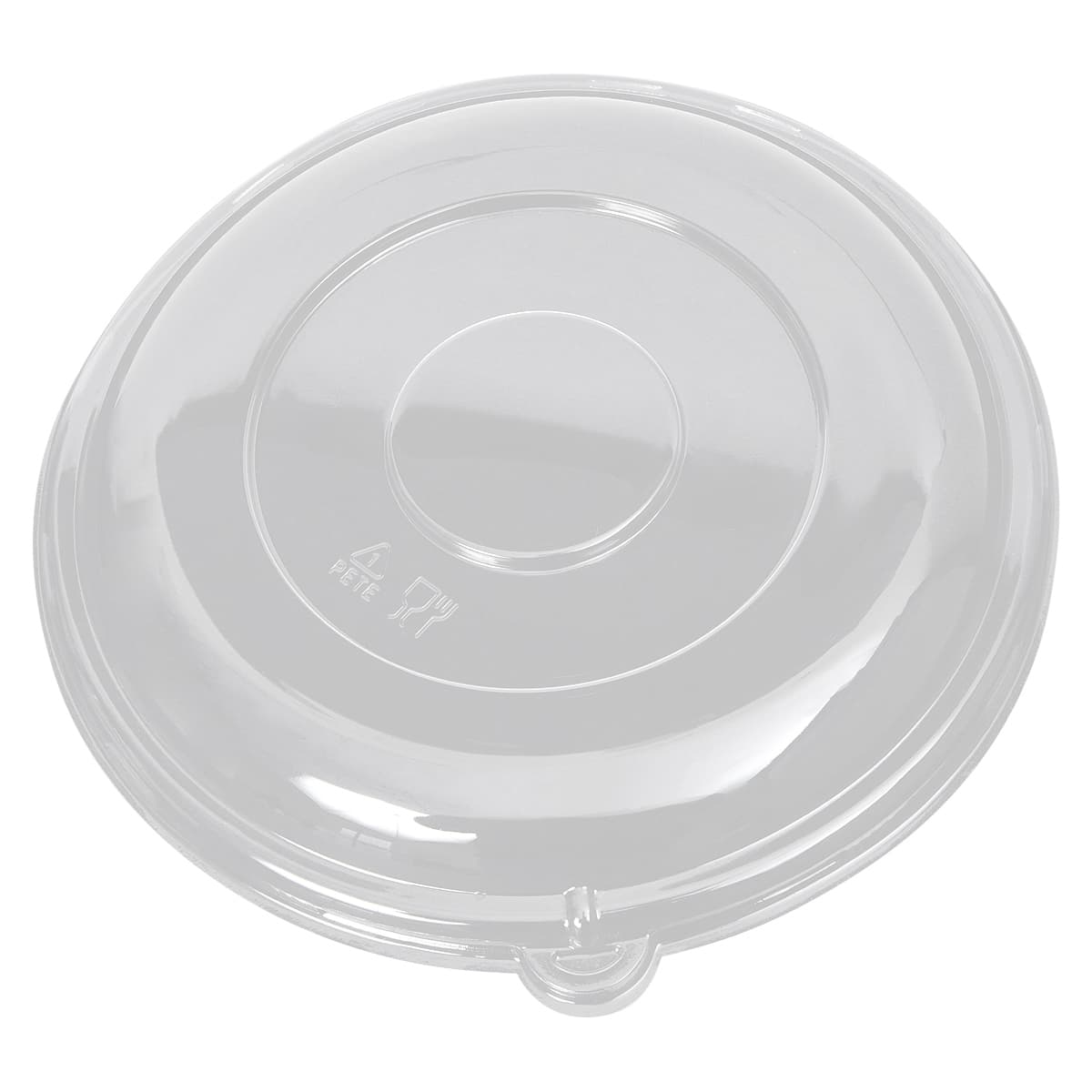 Victoria Bay Lid Dome 8.03X0.94 IN PET Clear Round For 24-40 OZ Pulp Bowl 125 Count/Pack 4 Packs/Case 500 Count/Case