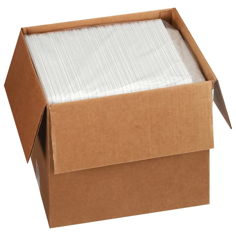 Take-Out Container Base 6.88X12.75X1.82 IN CPET White Rectangle 200/Case