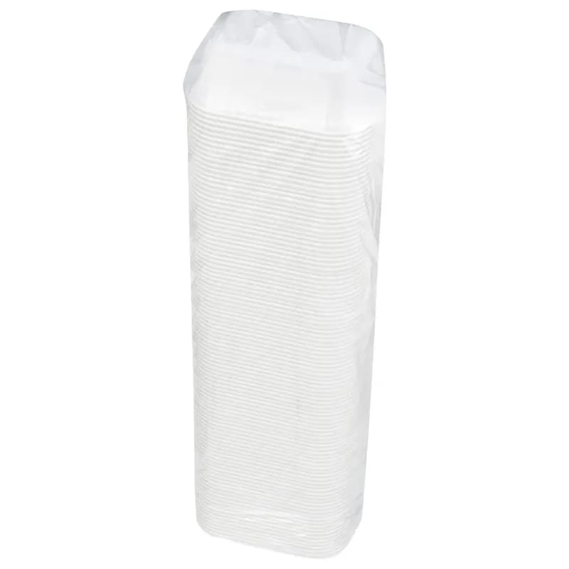 Take-Out Tray Base 5X6.6 IN CPET White Dual Ovenable 600/Case