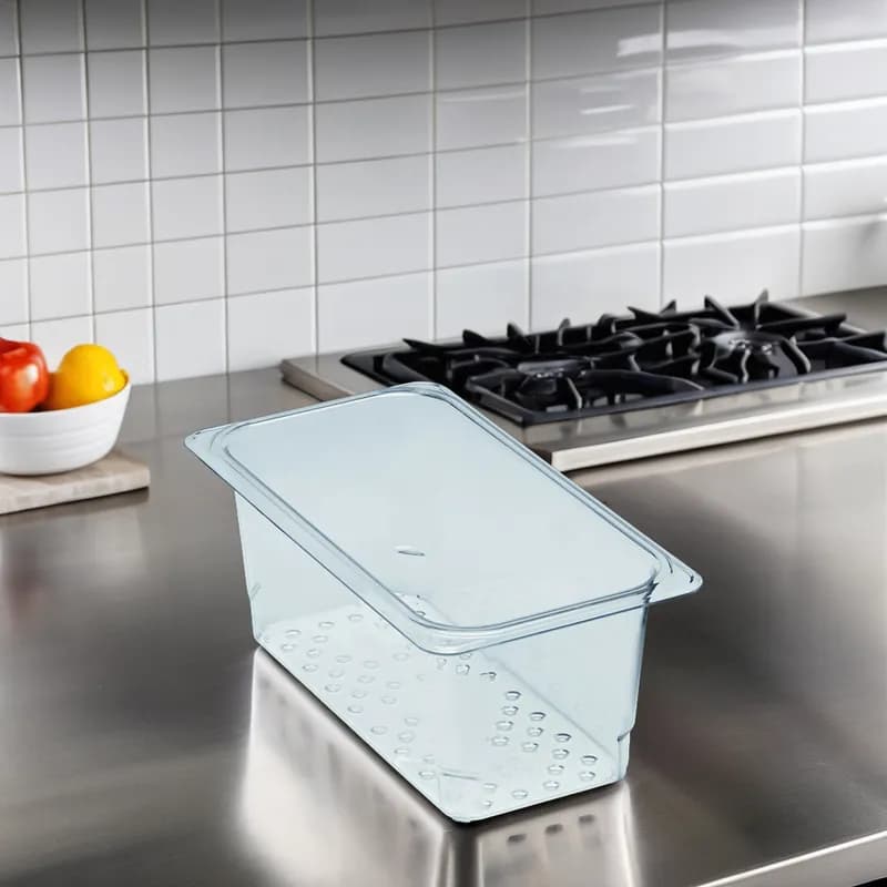 Camwear® Food Colander Pan 5 IN Clear 1/3 Dishwasher Safe 1/Each