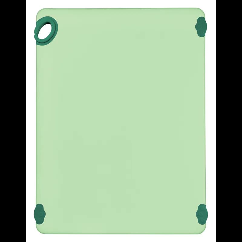 STATIK BOARD™ Cutting Board 24X18X0.625 IN Plastic Green Dishwasher Safe 1/Each
