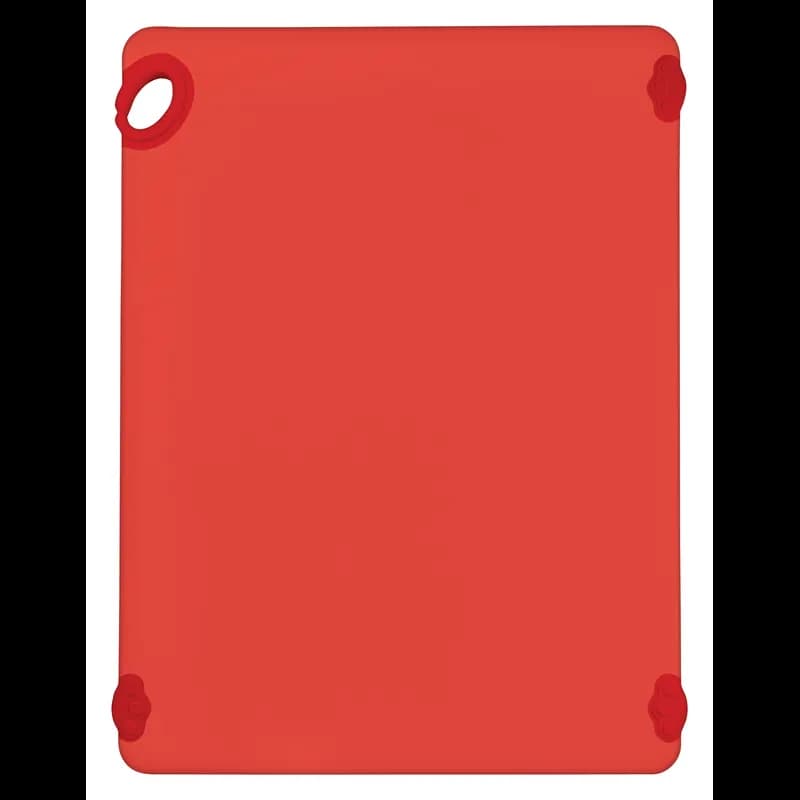 STATIK BOARD™ Cutting Board 24X18X0.625 IN Plastic Red With Hook Dishwasher Safe 1/Each