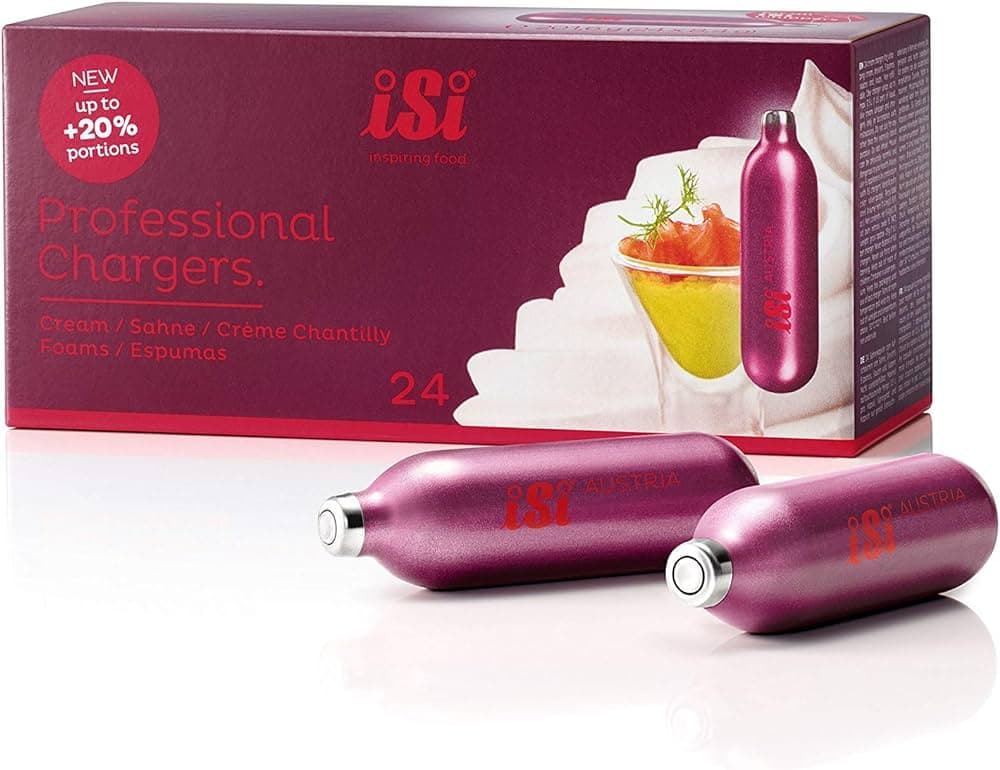 Cream Whipper Chargers N2O 24/Box