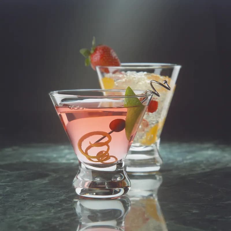 Cosmopolitan Beverage Glass 4X3.88 IN 8.25 FLOZ Glass Stemless 12/Case
