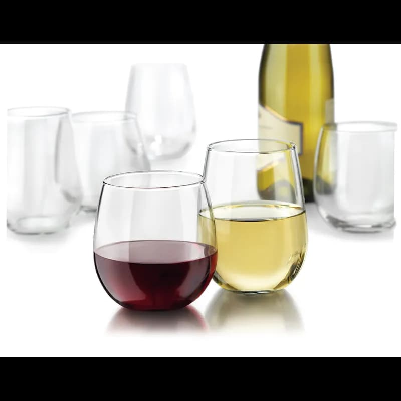 White Wine Glass 17 FLOZ Stemless 12/Case