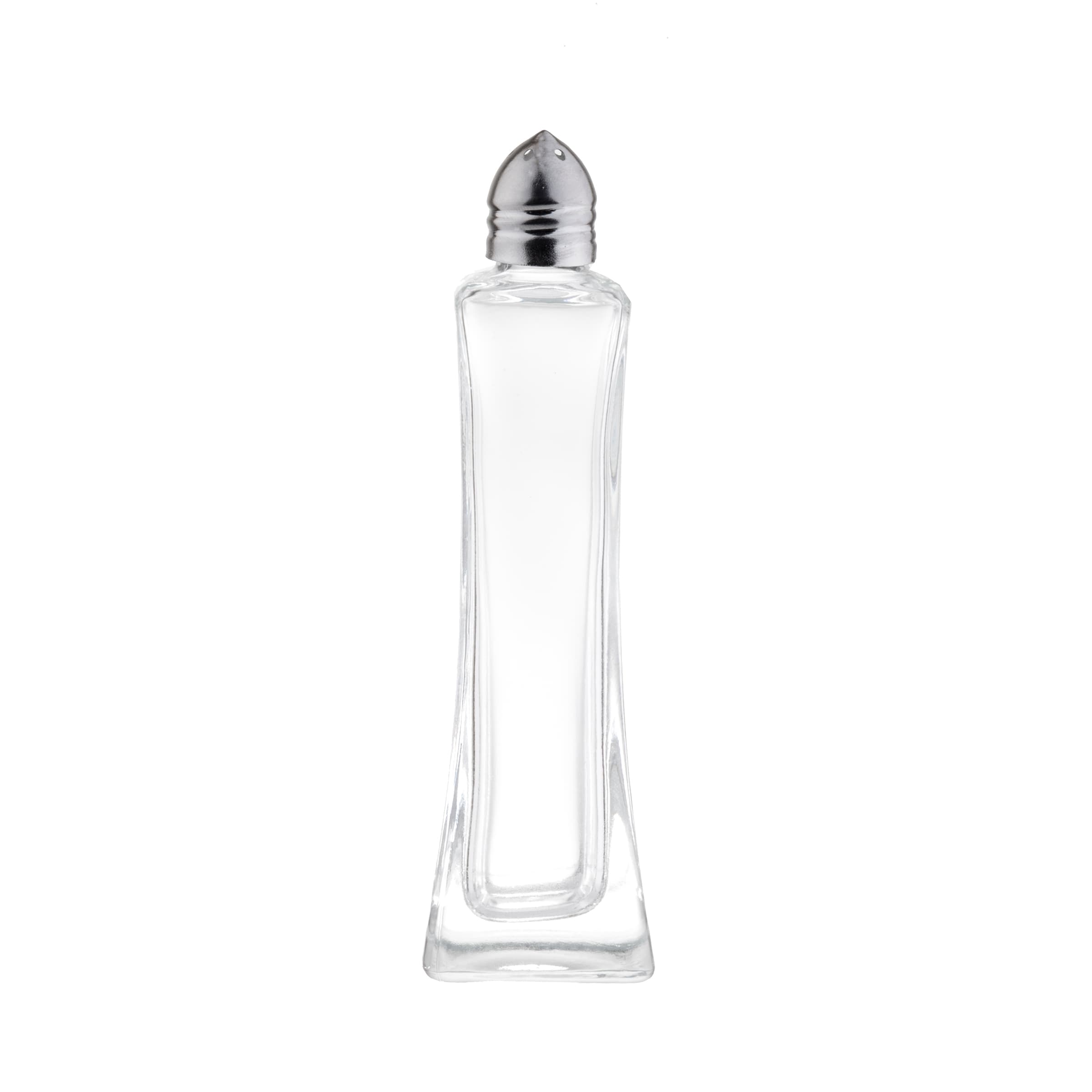 Metro Salt & Pepper Shaker 2 OZ Glass Clear Chrome Top 1/Each