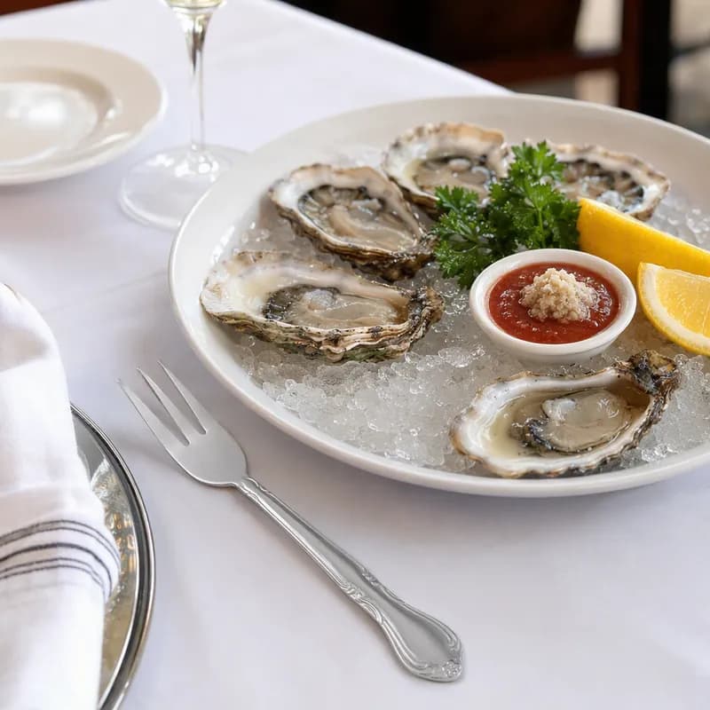 Cocktail & Oyster Fork 6 IN 18/0 Stainless Steel 12/Pack