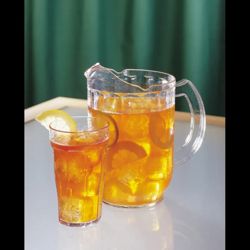 Laguna® Tumbler 12 FLOZ SAN Clear Textured Hammered Look 1/Each