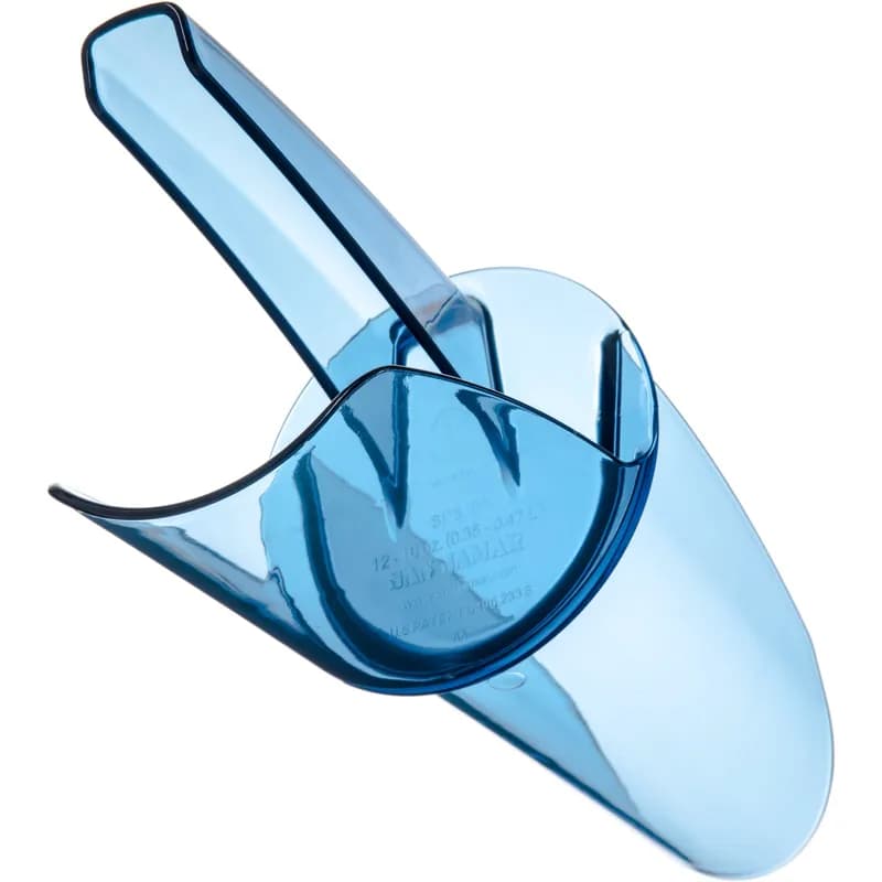 Scoop 16 OZ PC Blue Ergonomic Handle Tapered Chute 1/Each
