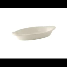 Welsh Rarebit 9.875 IN 12 OZ China Eggshell Oval Fully Vitrified Oven Safe Dishwasher Safe Microwave Oven Safe 12/Case