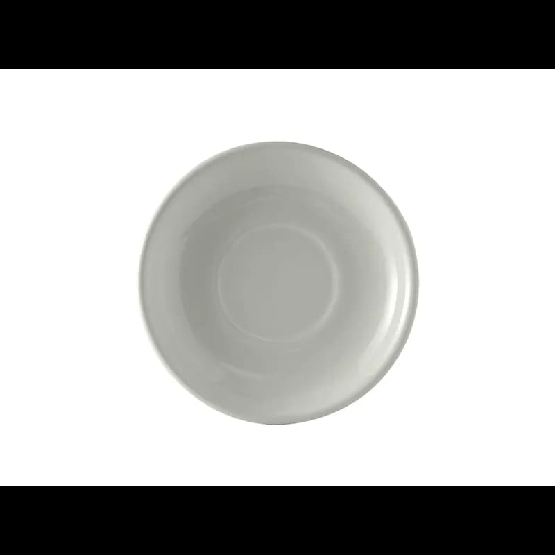 Cappuccino Saucer 6.75 IN China White Round Fully Vitrified Oven Safe Dishwasher Safe Microwave Oven Safe 24/Case