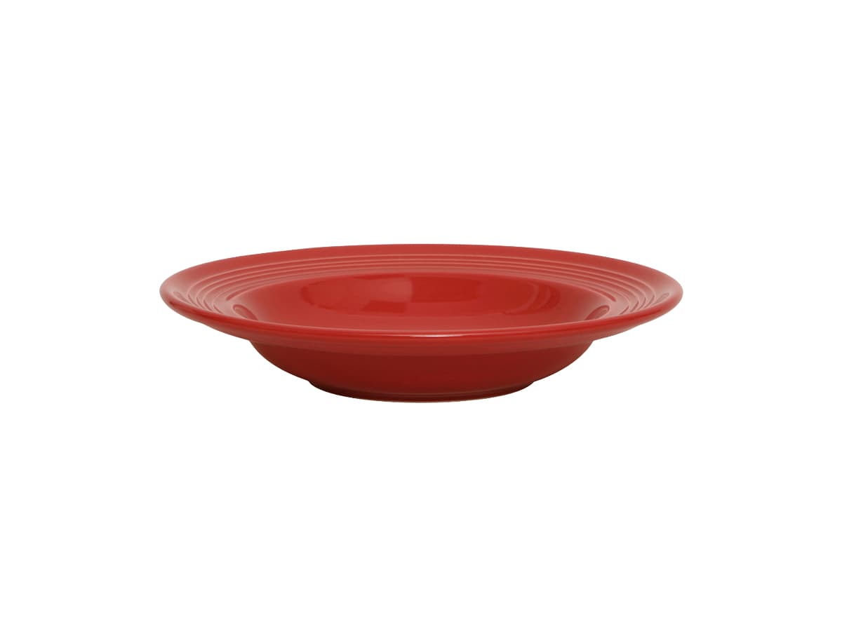 Concentrix Rim Soup Bowl 9 IN 12 OZ China Cayenne Round Fully Vitrified 24/Case
