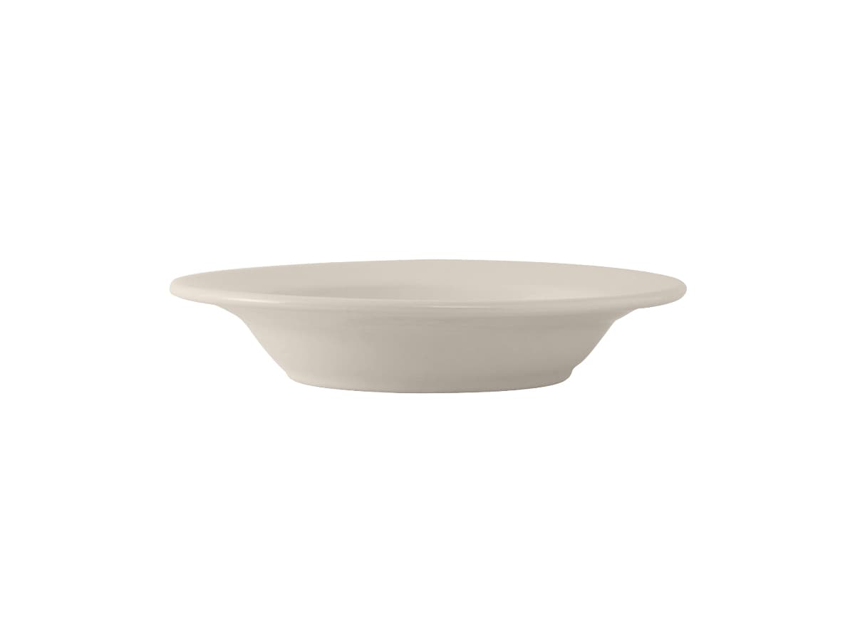 Reno Rim Soup Bowl 9 OZ China Eggshell Round Fully Vitrified Oven Safe Dishwasher Safe Microwave Oven Safe 24/Case