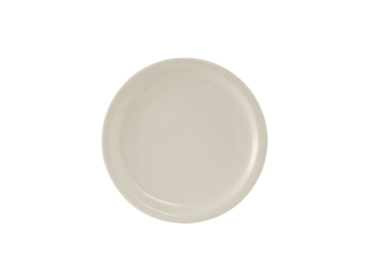 Nevada Plate 5.5 IN China Eggshell Round Narrow Rim Fully Vitrified 36/Case