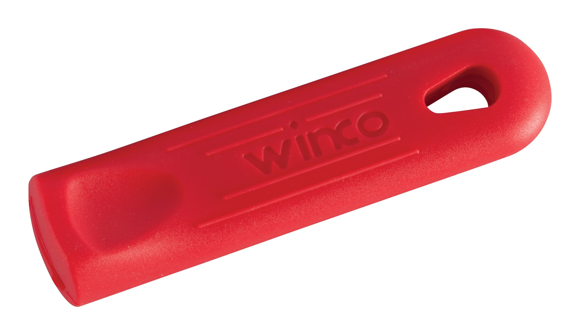 Pan Sleeve 1.13X0.75 IN Silicone Red Removable Heat Resistant 1/Each