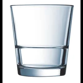 Arcoroc Double Old Fashioned 12 OZ Tempered Glass Stackable 12/Case