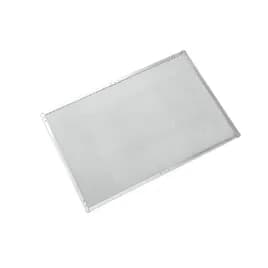 Pizza Screen 16X24 IN Aluminum Silver Rectangle Hand Wash 1/Each