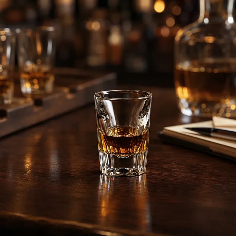 Whiskey Beverage Glass 1.5 FLOZ 48/Case