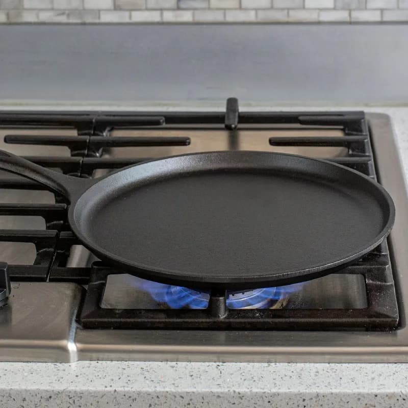 Griddle 10.5X15.87X1.5 IN Cast Iron Seasoned 1/Each