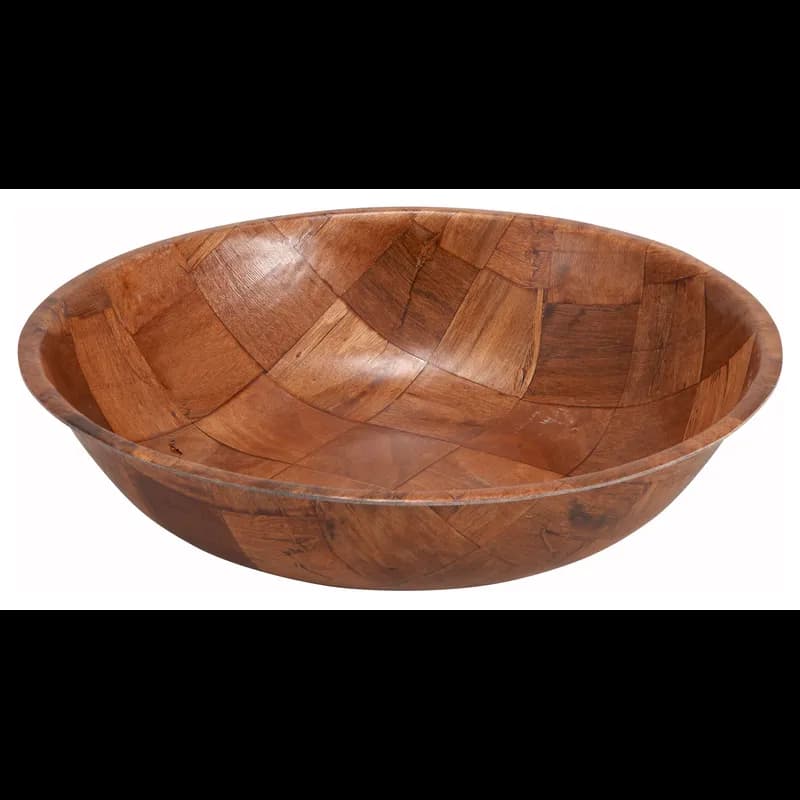 Salad Bowl 10 IN Wood 1/Each
