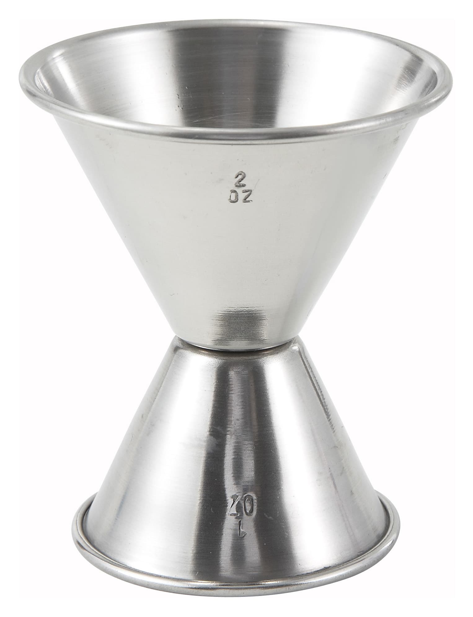 Jigger 1-2 FLOZ Stainless Steel 1/Each