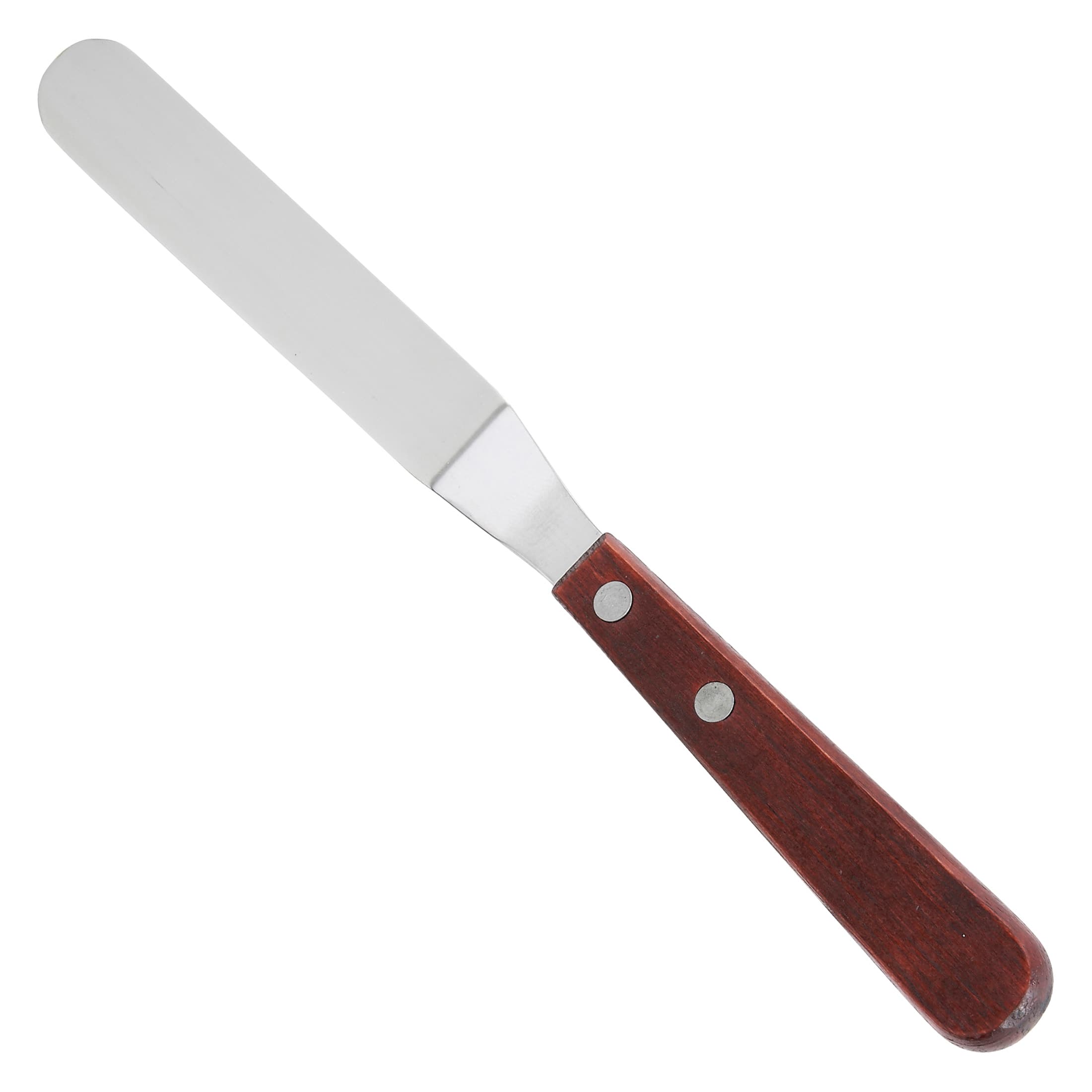 Spatula 8.625X0.75 IN Stainless Steel Offset Handle Dishwasher Safe 1/Each