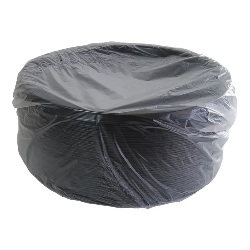 Serving Tray Base 16.13X1.38 IN PET Black Round 36/Case