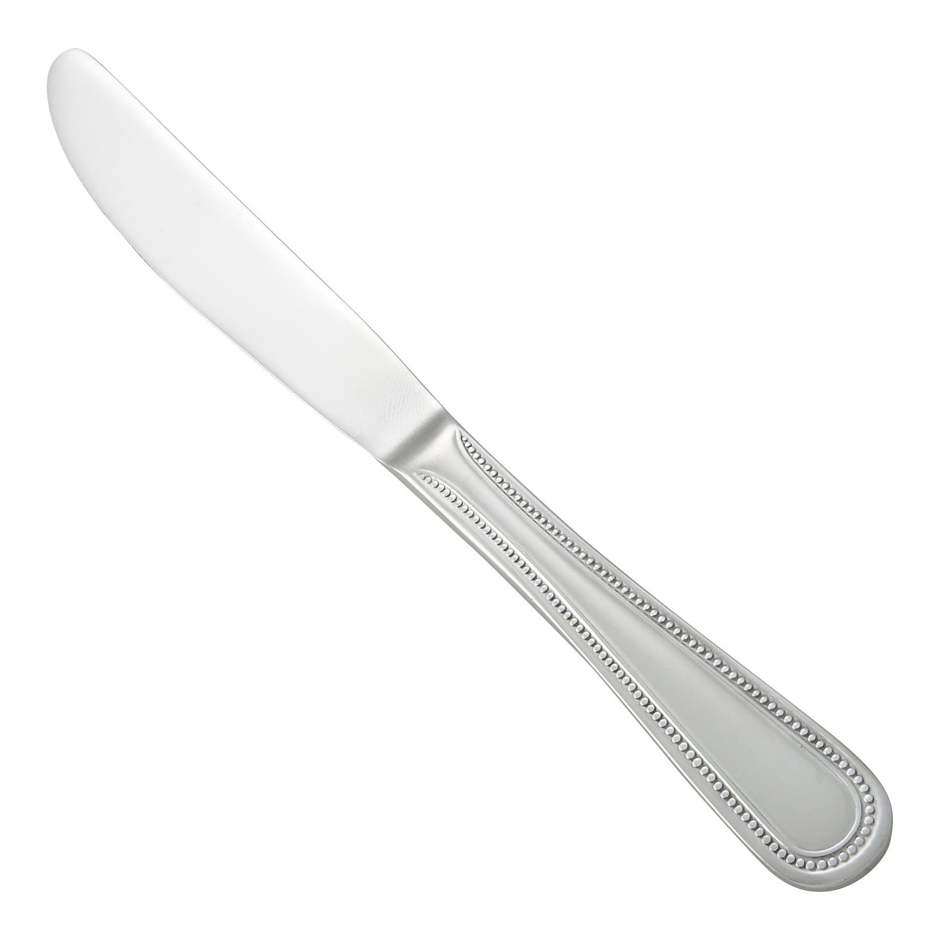 Dinner Knife 9X0.938 IN 18/0 Stainless Steel Extra Heavy Deluxe Pearl 12/Pack