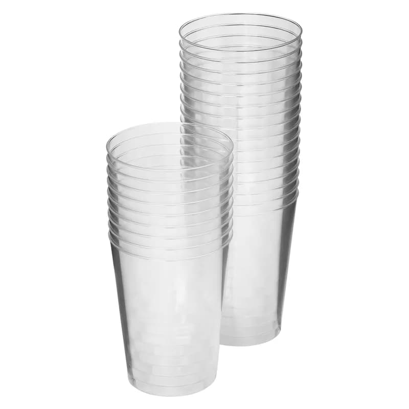 Victoria Bay Cold Cup Tumbler 10 OZ PS Clear 25 Count/Pack 20 Packs/Case 500 Count/Case