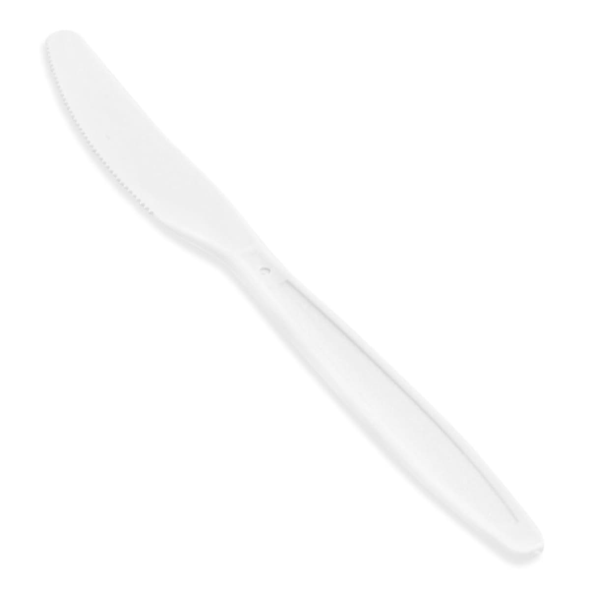 Victoria Bay Knife PP White Heavyweight Unwrapped 100 Count/Pack 10 Packs/Case 1000 Count/Case