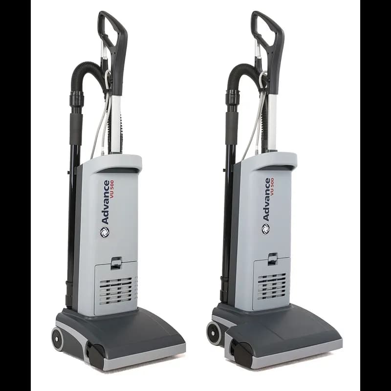 Advance Commercial Use Upright Vacuum 13.25X12.5X46.5 IN 3.4 QT 11.5IN Gray Plastic 9 amp 120 Volt With 33FT Cord 1/Each