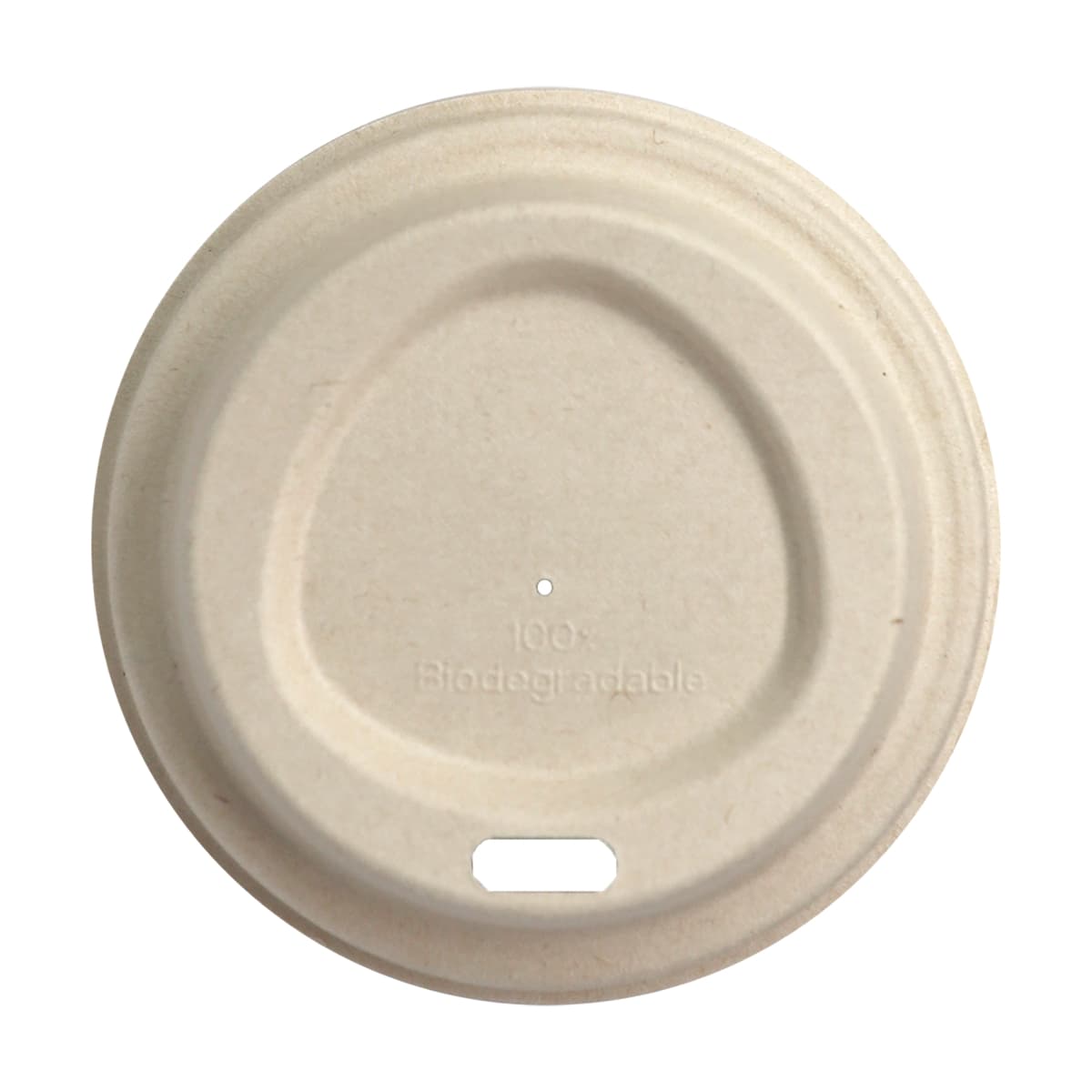 NoTree® Lid Fiber White For 8 OZ Hot Cup 1000/Case