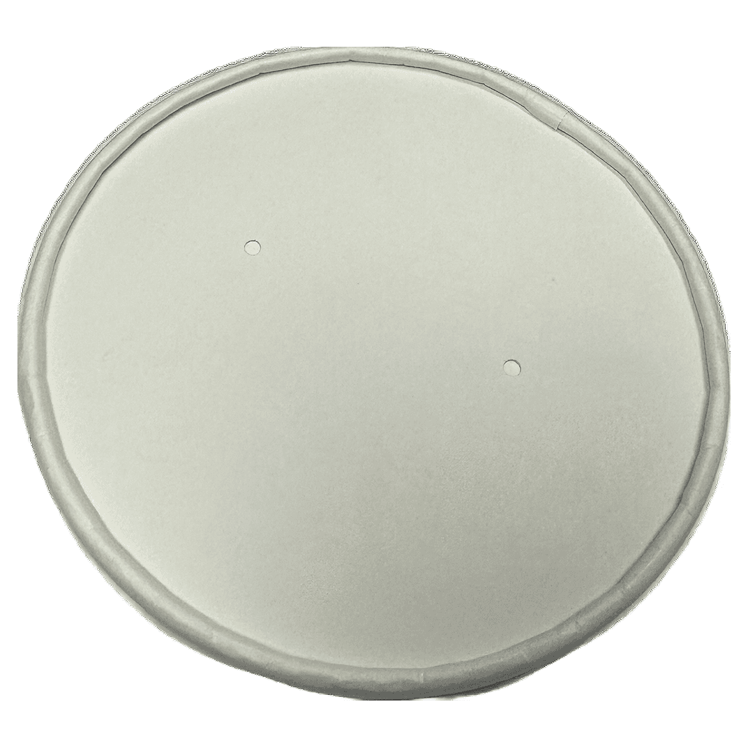 Victoria Bay Lid Paper White For 12-32 OZ Food Container 500/Case