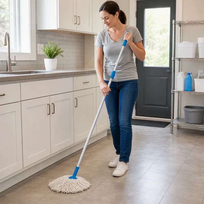 Mop Handle 72IN Telescoping 1/Each