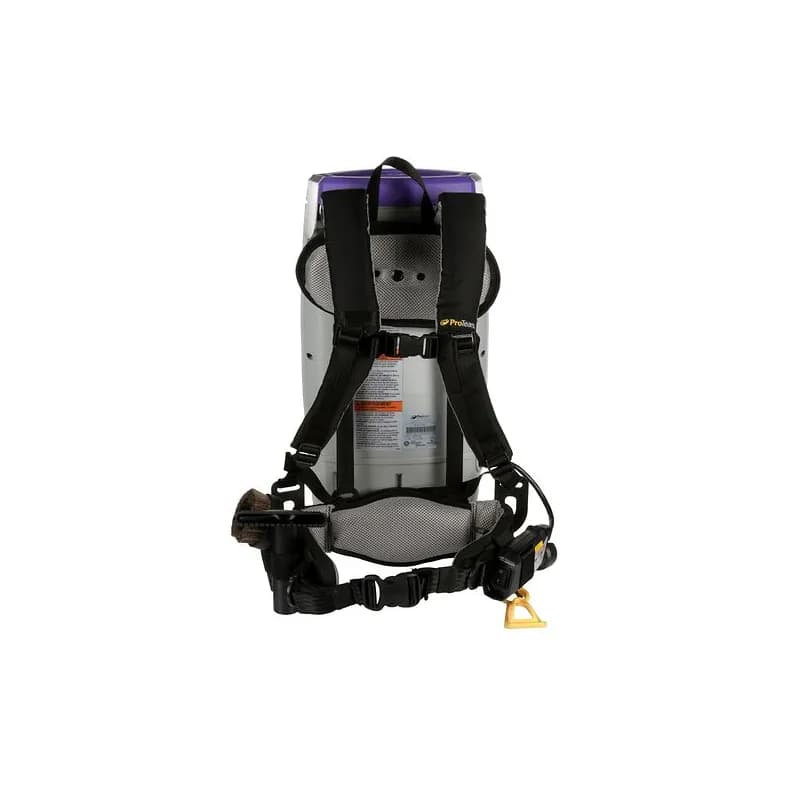 Super Coach Pro Backpack Vacuum 10 QT With 50FT Cord With Xover Multi-Surface Two-Piece Wand Tool Kit 1/Each