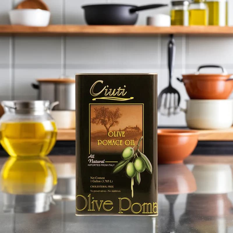 Olive Pomace Oil 1 GAL Tin 6/Case
